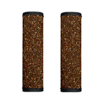 Brown (NOT Real) Glitter Print Handle Covers