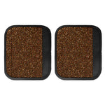 Brown (NOT Real) Glitter Print Handle Covers