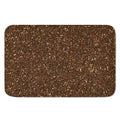Brown (NOT Real) Glitter Print Indoor Door Mat