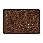 Brown (NOT Real) Glitter Print Kitchen Mat