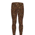 Brown (NOT Real) Glitter Print Men's Leggings