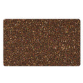 Brown (NOT Real) Glitter Print Polyester Doormat