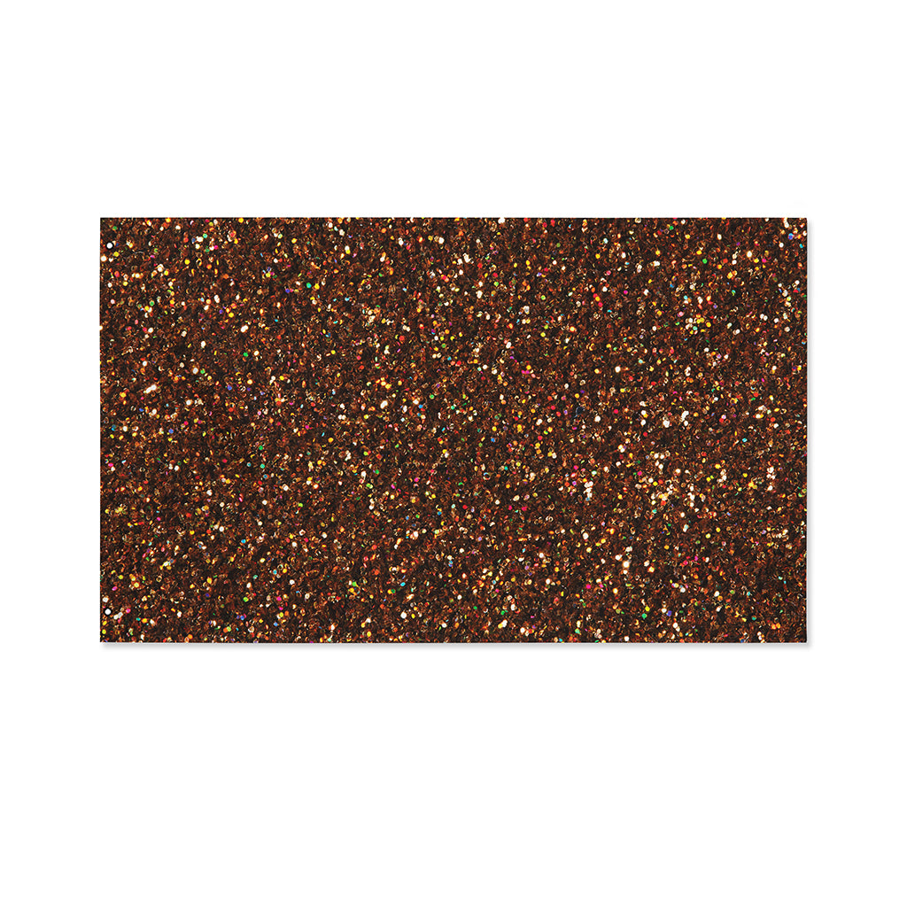 Brown (NOT Real) Glitter Print Polyester Flag
