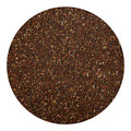 Brown (NOT Real) Glitter Print Round Blanket