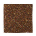 Brown (NOT Real) Glitter Print Silk Bandana