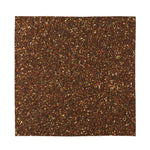 Brown (NOT Real) Glitter Print Silk Bandana