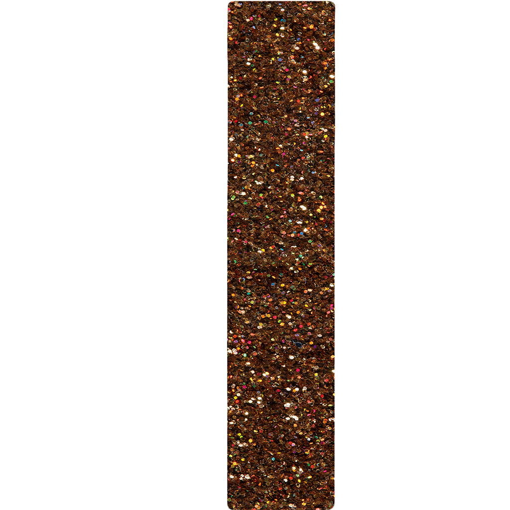 Brown (NOT Real) Glitter Print Table Runner
