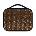 Brown Paw And Bone Pattern Print Classic Bible Case