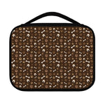 Brown Paw And Bone Pattern Print Classic Bible Case