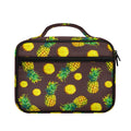 Brown Pineapple Pattern Print Briefcase Bible Bag