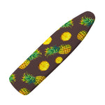 Brown Pineapple Pattern Print Ironing Board Cover