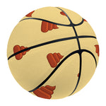 Brown Poop Pattern Print Basketball