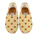 Brown Poop Pattern Print Casual Shoes