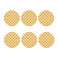 Brown Poop Pattern Print Coaster Set