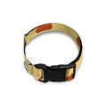 Brown Poop Pattern Print Dog Collar