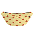 Brown Poop Pattern Print Fanny Pack