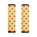 Brown Poop Pattern Print Handle Covers