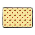 Brown Poop Pattern Print Kitchen Mat