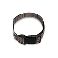 Brown Prince of Wales Check Print Dog Collar