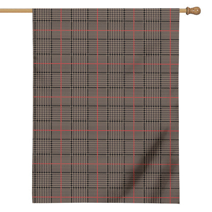 Brown Prince of Wales Check Print House Flag