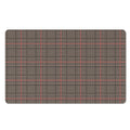 Brown Prince of Wales Check Print Polyester Doormat