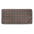 Brown Prince of Wales Check Print Towel