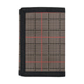Brown Prince of Wales Check Print Trifold Wallet
