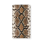 Brown Python Snakeskin Print Baby Crib Sheet