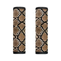Brown Python Snakeskin Print Handle Covers