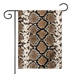 Brown Python Snakeskin Print House Flag