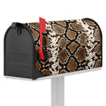 Brown Python Snakeskin Print Mailbox Cover