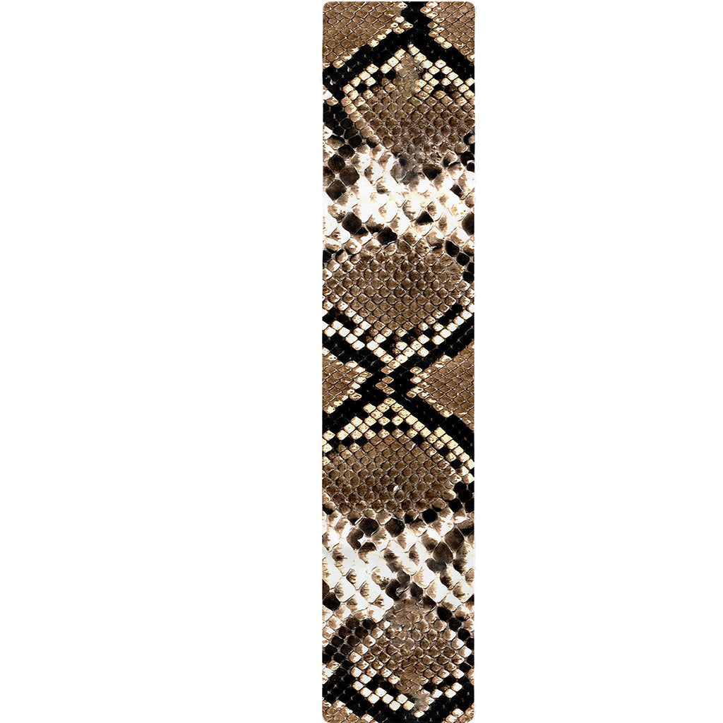 Brown Python Snakeskin Print Table Runner
