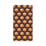 Brown Sandwiches Pattern Print Baby Crib Sheet