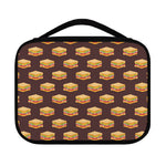 Brown Sandwiches Pattern Print Classic Bible Case