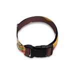 Brown Sandwiches Pattern Print Dog Collar