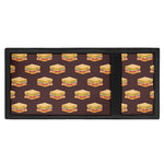 Brown Sandwiches Pattern Print Trifold Wallet