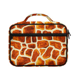 Brown Watercolor Giraffe Pattern Print Briefcase Bible Bag