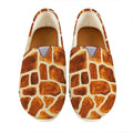 Brown Watercolor Giraffe Pattern Print Casual Shoes