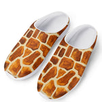 Brown Watercolor Giraffe Pattern Print Mesh Casual Shoes