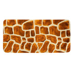 Brown Watercolor Giraffe Pattern Print Towel