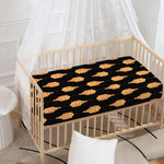 Buddha Pattern Print Baby Crib Sheet