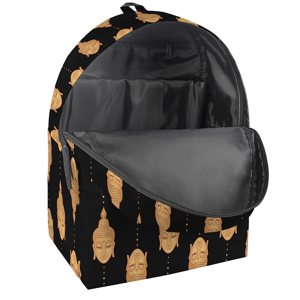 Buddha Pattern Print Backpack