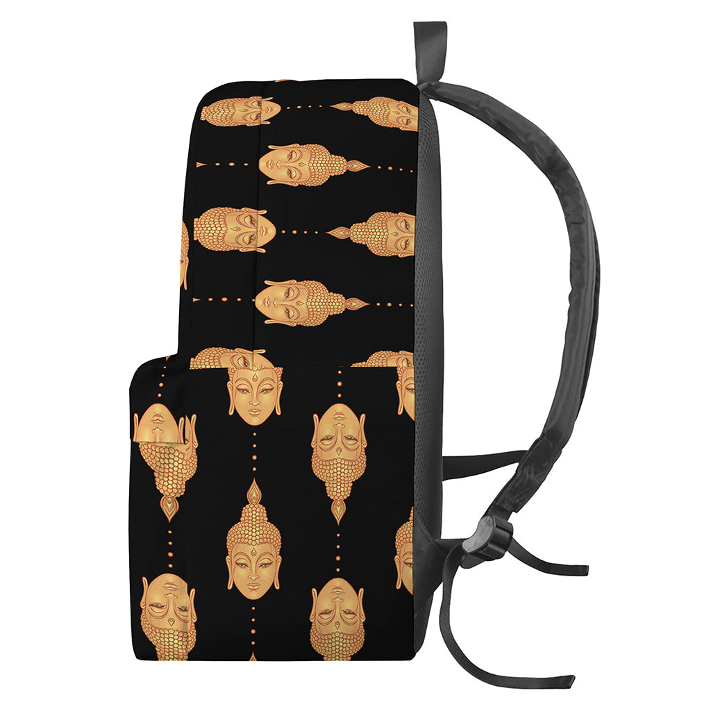 Buddha Pattern Print Backpack