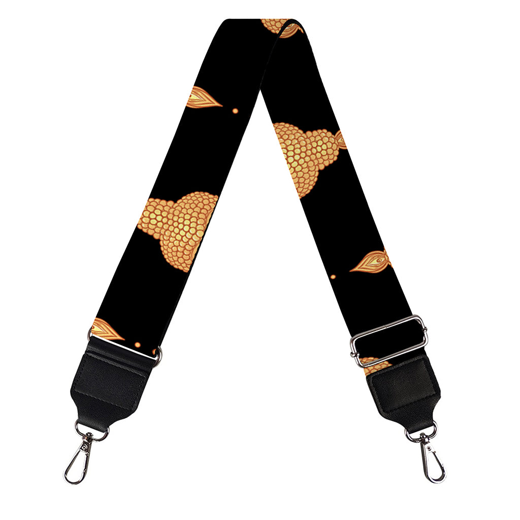 Buddha Pattern Print Bag Strap