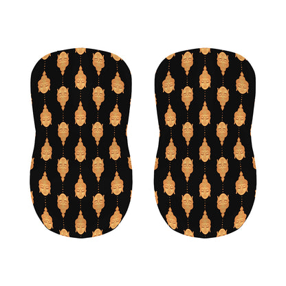 Buddha Pattern Print Bar Stool Covers