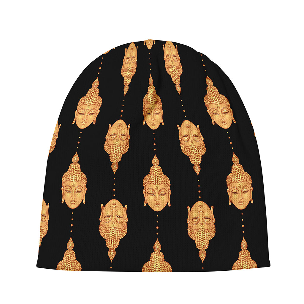 Buddha Pattern Print Beanie