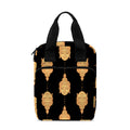 Buddha Pattern Print Bible Tote Bag