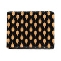 Buddha Pattern Print Bifold Wallet