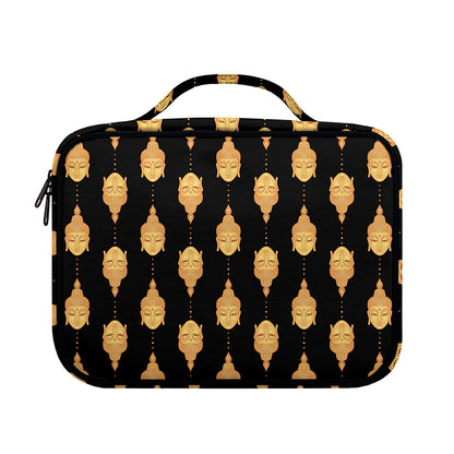 Buddha Pattern Print Briefcase Bible Bag