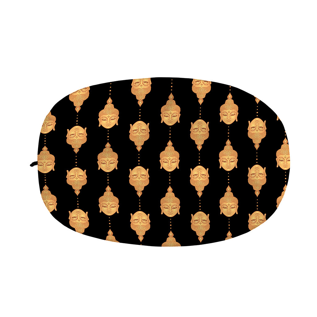 Buddha Pattern Print Car Side Mirror Covers